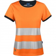 T-Shirt Projob HI-VIS EN ISO 20471 - CLASSE 2 WOMAN - 6012 Manica Corta