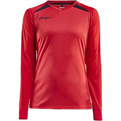 Maglia Tennis/Padel Craft PRO CONTROL IMPACT LS TEE WOMAN Manica Lunga