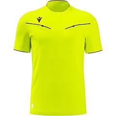 Maglia Arbitro Calcio Macron PONNET ECO REFEREE Manica Corta