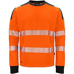 Felpa Projob HI-VIS ROUNDNECK EN ISO 20471 - CLASSE 3/2 - 6108