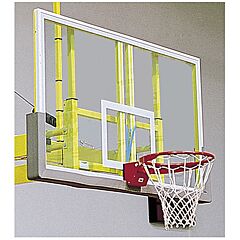 Coppia Tabelloni Basket Schiavi Sport PLEXIGLASS TRASPARENTE 180x105x4.5