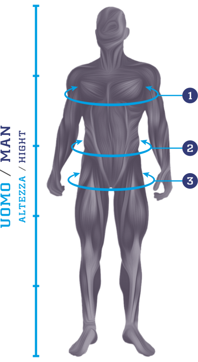 tabella taglie uomo
